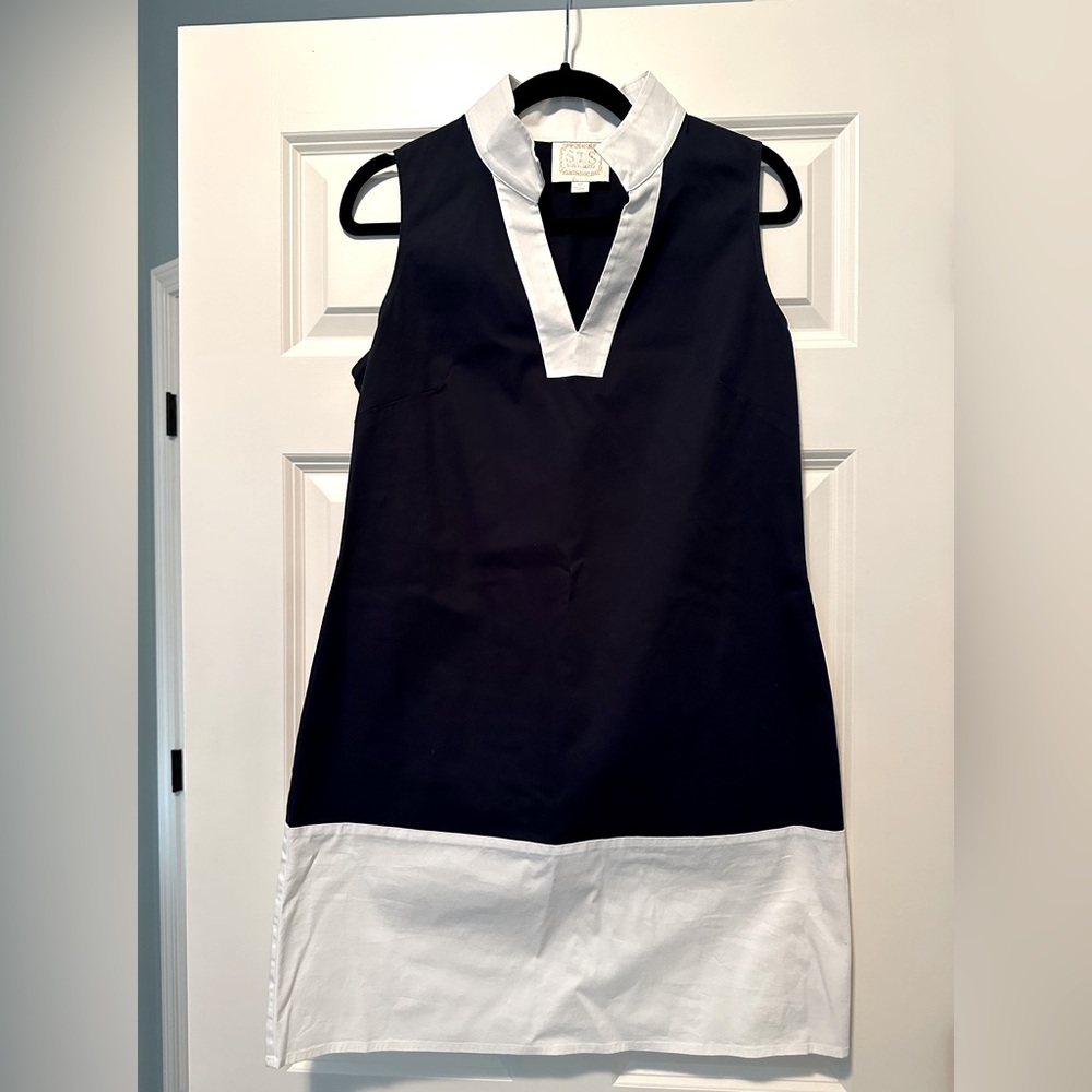 Sail to Sable classic navy tunic dress